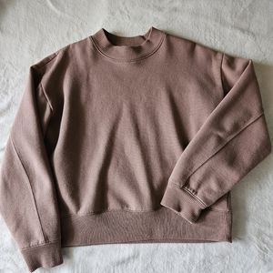 A new day, small, blush sweatshirt